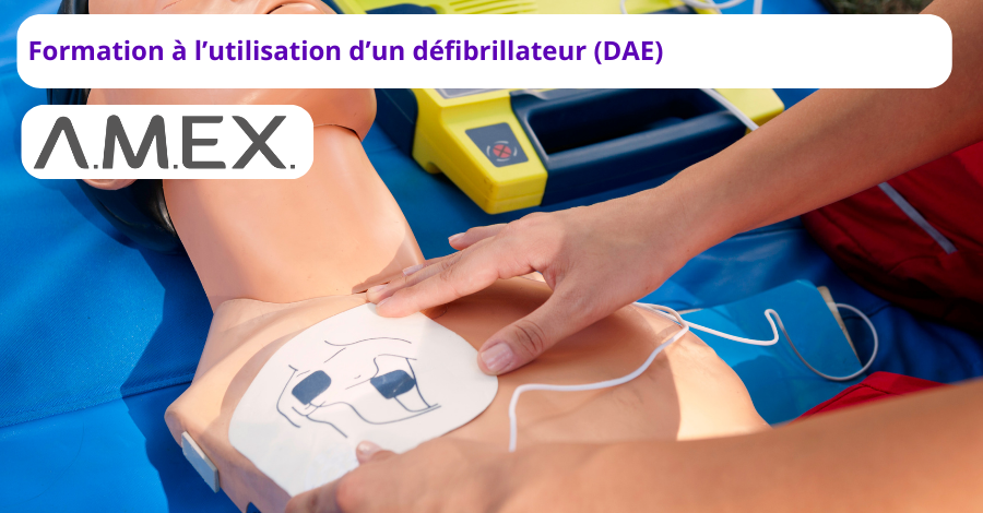 Formation à l’utilisation d’un défibrillateur (DAE)